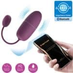 Ou Vibrator NYMPH MOV cu Control prin Aplicație – PRETTY LOVE6