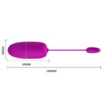 Ou Vibrator NYMPH PURPLE, cu Control prin Aplicație – PRETTY LOVE4