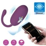 Ou Vibrator PURPLE Reîncărcabil Pretty Love Doreen – Control de la distanță1