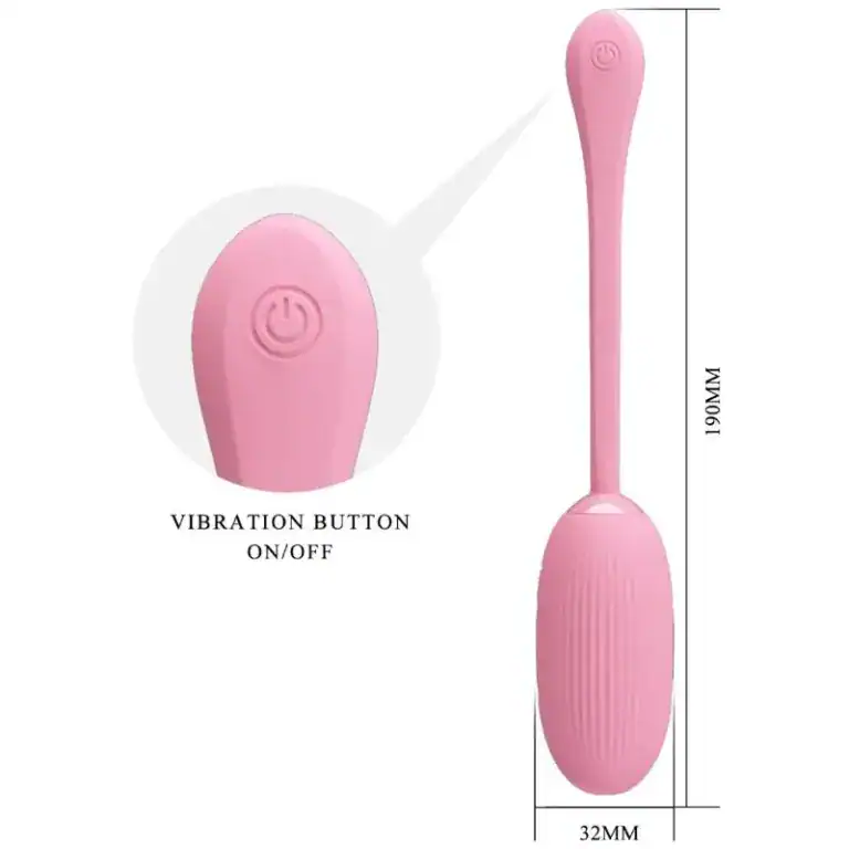 Ou Vibrator Reîncărcabil Pretty Love Doreen – Roz2