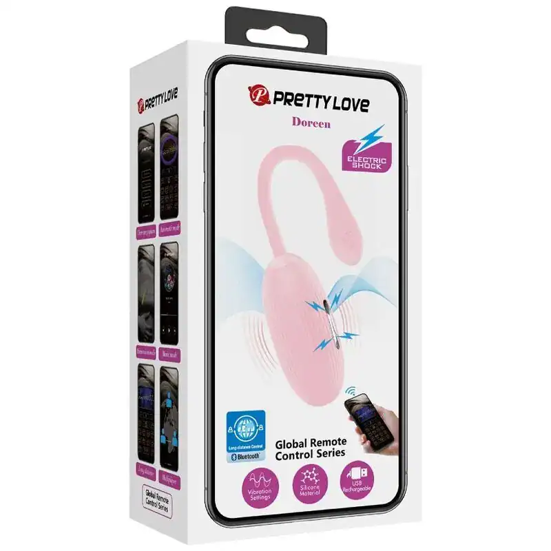 Ou Vibrator Reîncărcabil Pretty Love Doreen – Roz6