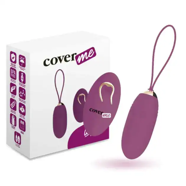 Ou Vibrator cu Telecomandă CoverMe Lapi Lilac – Control Remote