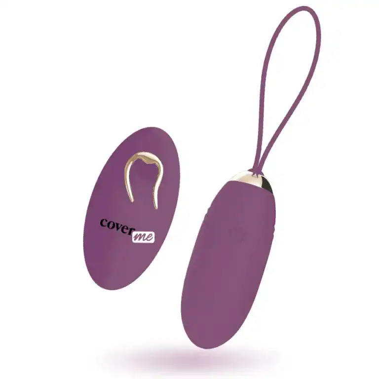 Ou Vibrator cu Telecomandă CoverMe Lapi Lilac – Control Remote1