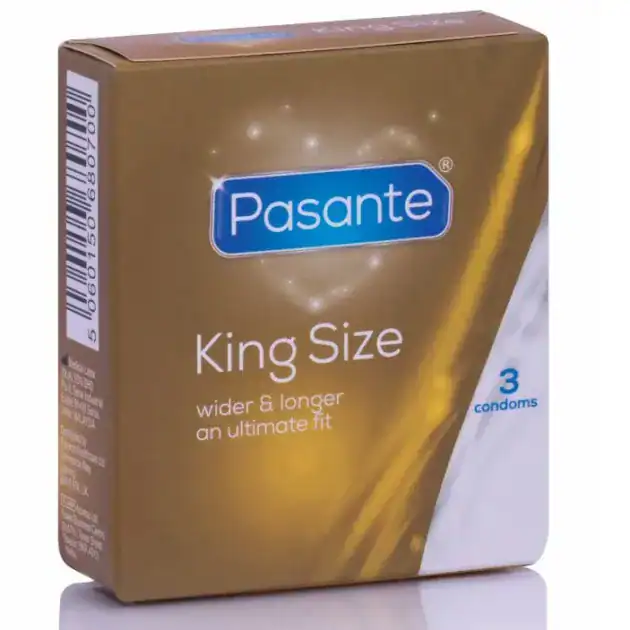 Prezervative King Size Pasante – 3 Bucăți