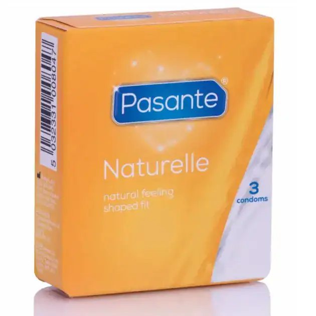 Prezervative Pasante Naturelle – Set 3 Bucăți