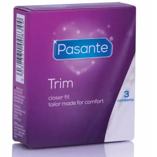 Prezervative Subțiri Pasante Thin Trim – 3 Bucăți