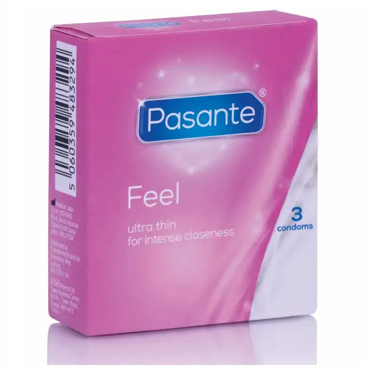 Prezervative Ultra Subțiri Pasante Sensitive – 3 Bucăți