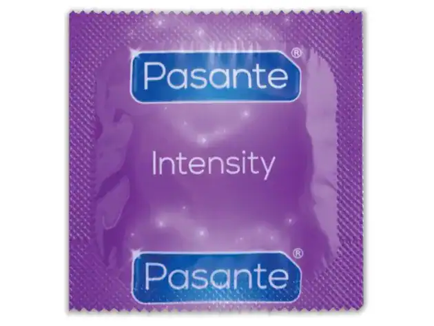 Prezervative cu Nervuri și Puncte Pasante Intensity – 3 Bucăți1