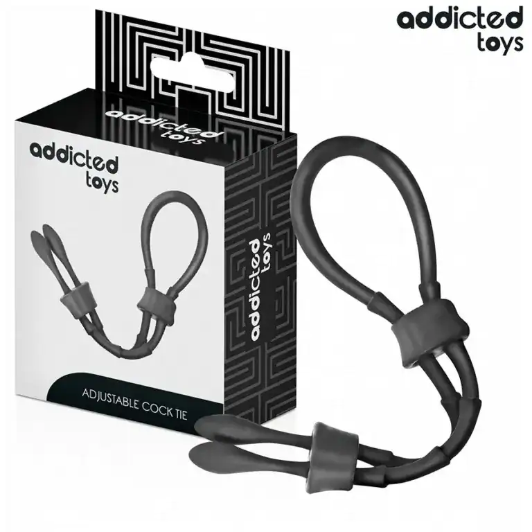 SFOARĂ REGLABILĂ DIN SILICON PENTRU PENIS addicted TOYS