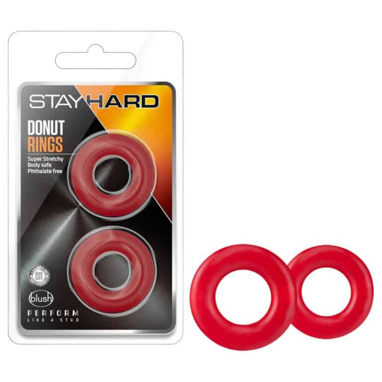 Set Inele pentru Penis (rosu) Lonely Stay Hard