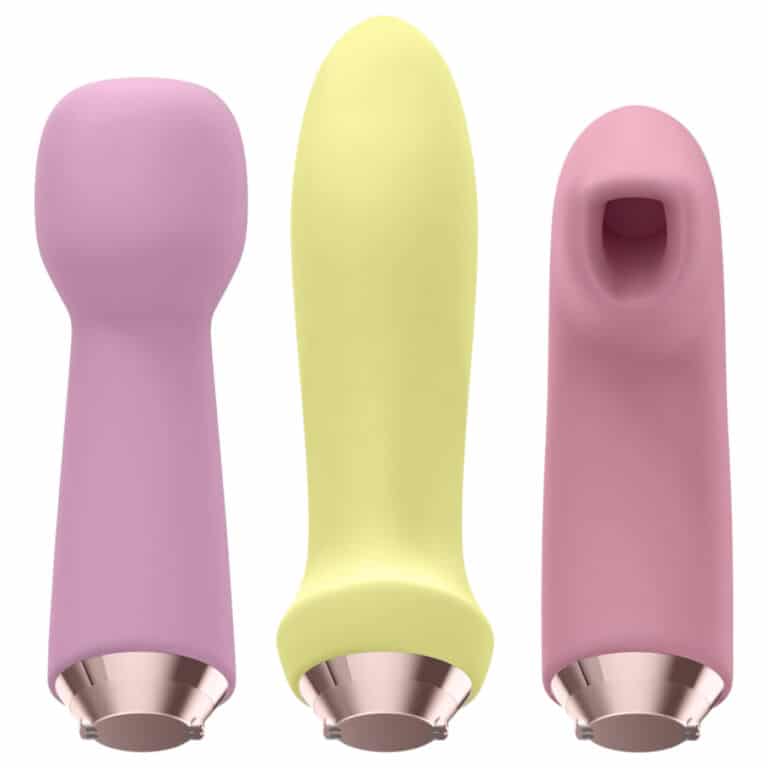 Set de Vibratoare Reîncărcabile (4 piese) Satisfyer Marvelous Four1