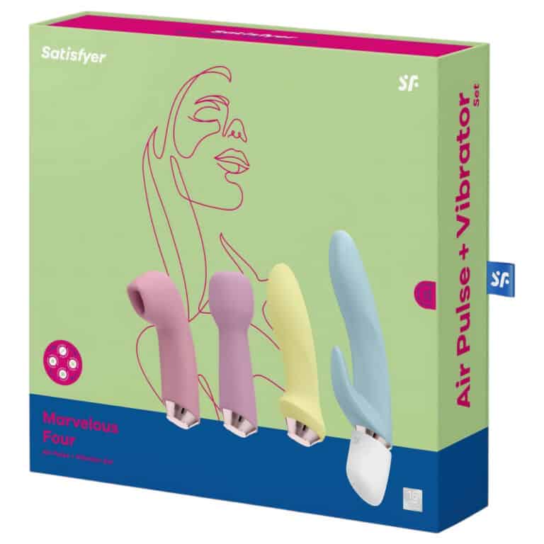 Set de Vibratoare Reîncărcabile (4 piese) Satisfyer Marvelous Four3