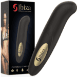 Stimulator Clitoridian IBIZA GOLDEN (13 x 2,9 cm), Reîncărcabil USB, 10 Moduri de Vibrație – IBIZA
