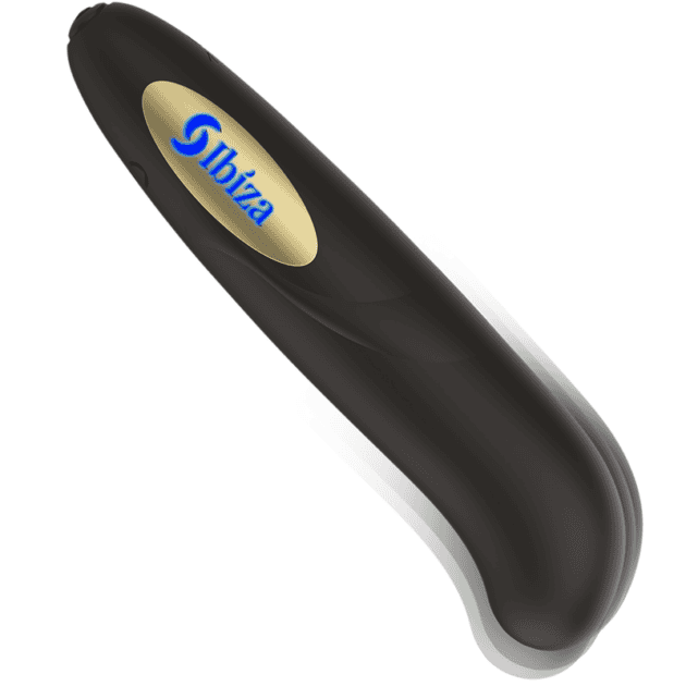 Stimulator Clitoridian IBIZA GOLDEN (13 x 2,9 cm), Reîncărcabil USB, 10 Moduri de Vibrație – IBIZA1