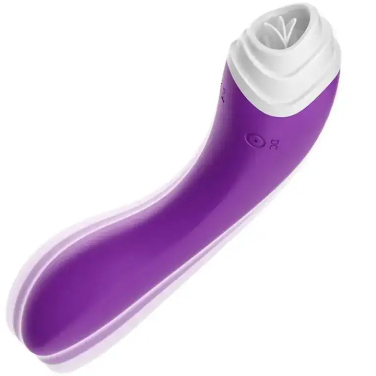 Stimulator Clitoridian cu Vibrații și Limbă Armony Fairyland – Mov