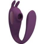 Stimulator și vibrator „Shey”, control prin aplicație (inclusiv la distanță),