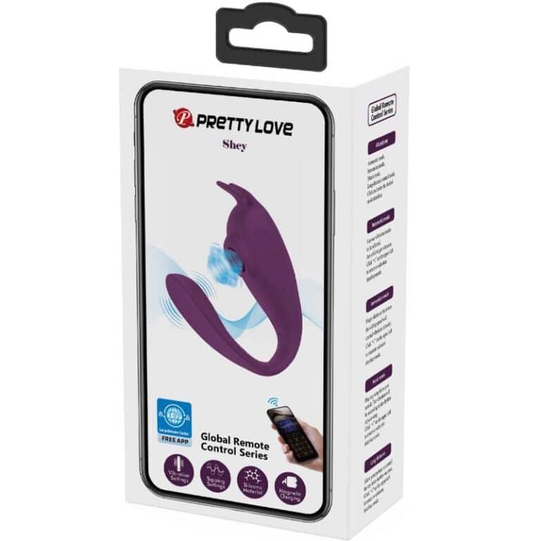 Stimulator și vibrator „Shey”, control prin aplicație (inclusiv la distanță)6