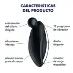 Vibrator Clitoridian Satisfyer Spot On 2 Lay On – Negru3