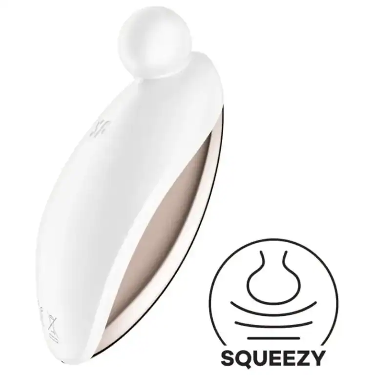 Vibrator Clitoridian Satisfyer Spot On 2 Lay On – alb
