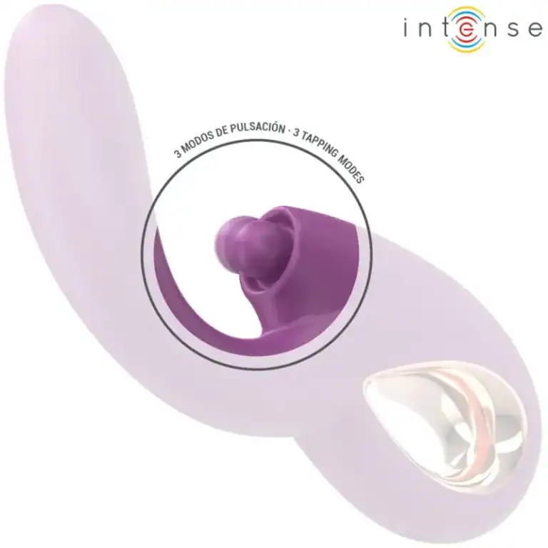 Vibrator G Spot Multifuncțional Intense Lali – Tapping, Thrust și Vibrații, Mov2