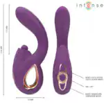 Vibrator G Spot Multifuncțional Intense Lali – Tapping, Thrust și Vibrații, Mov3