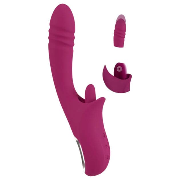 Vibrator Javida Licking & Thrusting – Vibrator Purple Tongue
