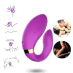Vibrator pentru Cupluri cu Telecomandă Armony Crescent – mov2