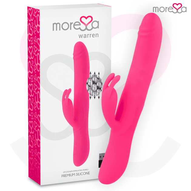 Vibrator premium „Warren”, din silicon, reîncărcabil