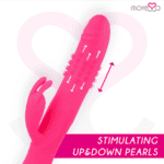 Vibrator premium „Warren”, din silicon, reîncărcabil2