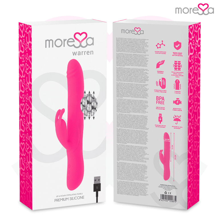Vibrator premium „Warren”, din silicon, reîncărcabil4