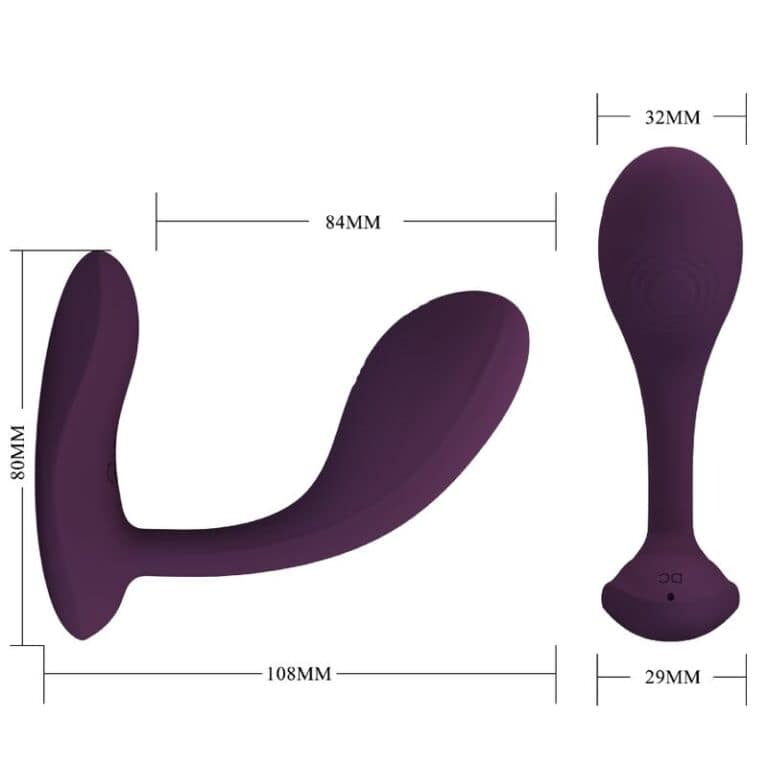 Vibrator „Baird” pentru punctul G, 12 moduri de vibrație, reîncărcabil, control prin aplicație4