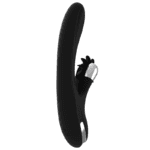 Vibrator „Bunny Grimm” cu funcție wave „Black & Silver”2