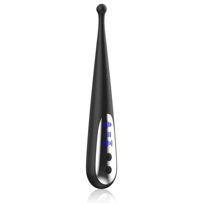 Vibrator „Kenneth” pentru stimulare „Black & Silver”2