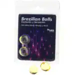 Bile vaginale vibrante „Brazilian Balls” cu gel stimulant – Taloka