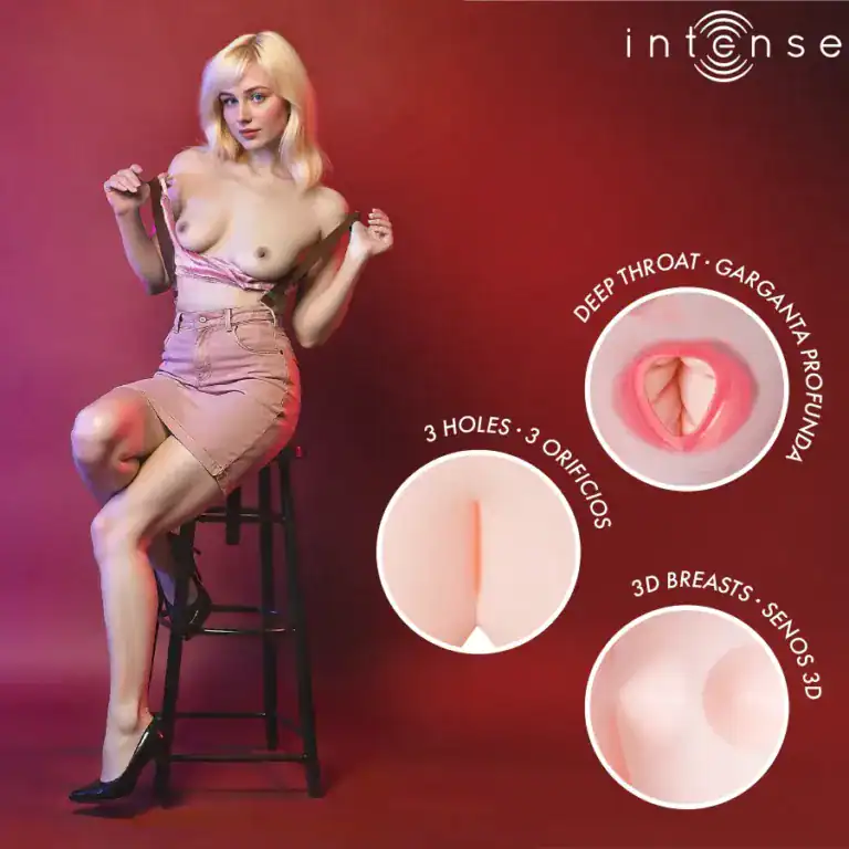 Păpușă gonflabilă „Ingrid” cu 3 orificii – Intense Dolls1