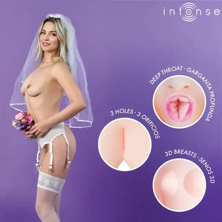 Păpușă gonflabilă „Irina” cu 3 orificii – Intense Dolls2