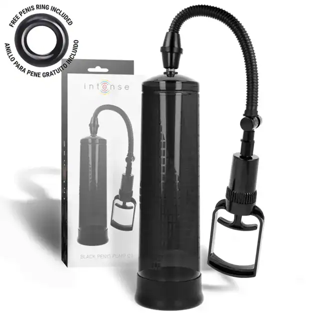 Pompă pentru mărire „Pump Black 01” – Intense