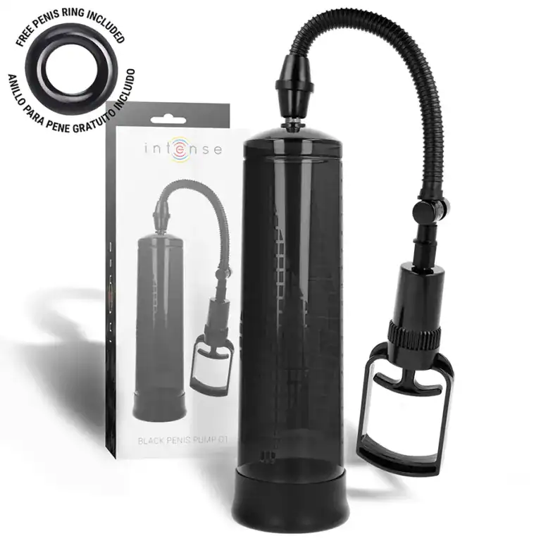 Pompă pentru mărire „Pump Black 01” – Intense