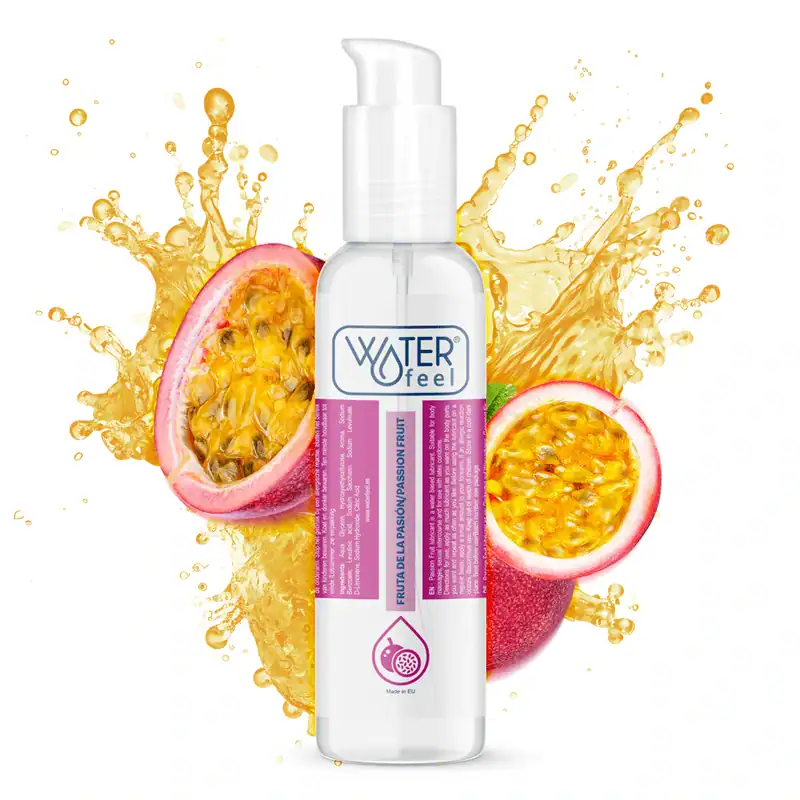 Lubrifiant pe baza de apa cu aroma de fructul pasiunii „Waterfeel 175 ml