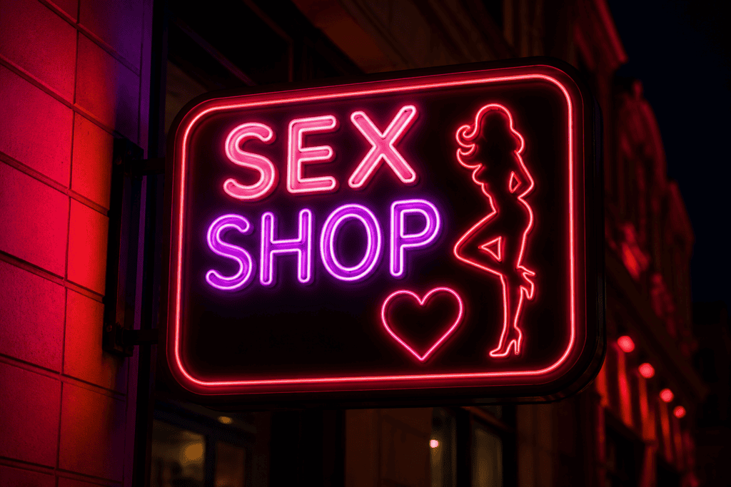 sex shop logo magazin