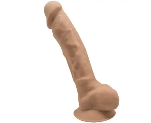 MODEL 1 REALISTIC PENIS PREMIUM SILEXPAN SILICONE CARAMEL 17.5 CM