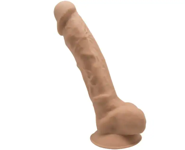 MODEL 1 REALISTIC PENIS PREMIUM SILEXPAN SILICONE CARAMEL 17.5 CM