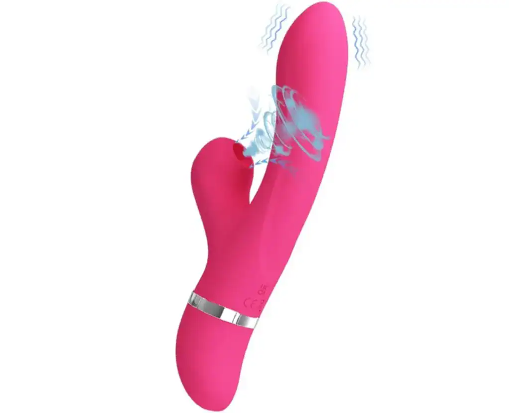PRETTY LOVE WILLOW RABBIT VIBRATOR AND SUCTION