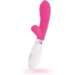 Vibrator Rabbit Jackson Glossy, Dublu Motor, 10 Funcții, Silicon, 12 cm – Roz3