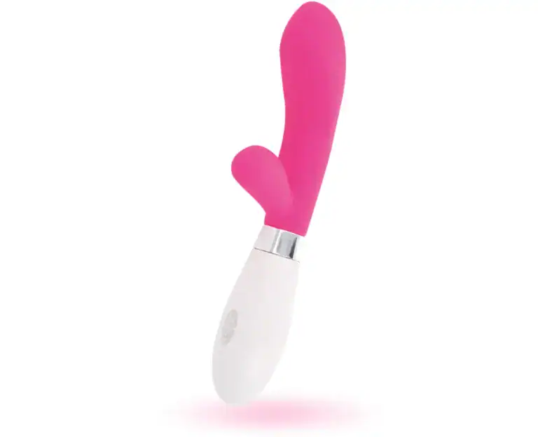 Vibrator Rabbit Jackson Glossy, Dublu Motor, 10 Funcții, Silicon, 12 cm – Roz3