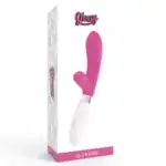 Vibrator Rabbit Jackson Glossy, Dublu Motor, 10 Funcții, Silicon, 12 cm – Roz4