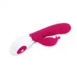 Vibrator Rabbit Pretty Love Felix, Silențios și Impermeabil, 21 cm – Roz