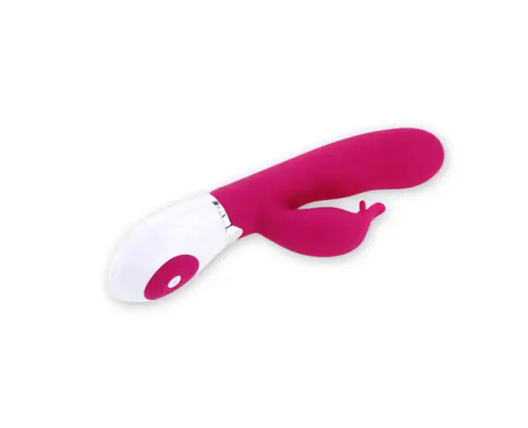 Vibrator Rabbit Pretty Love Felix, Silențios și Impermeabil, 21 cm – Roz