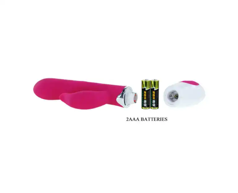 Vibrator Rabbit Pretty Love Felix, Silențios și Impermeabil, 21 cm – Roz