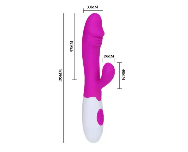 Vibrator Dublu Snappy, G-Spot și Clitoris